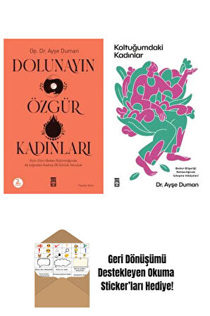Ayşe Duman 2 Kitap Seti + Okuma Sticker'ları