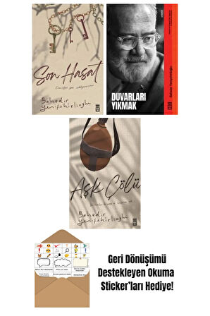 Bahadır Yenişehirlioğlu 3 Kitap Seti + Okuma Sticker'ları