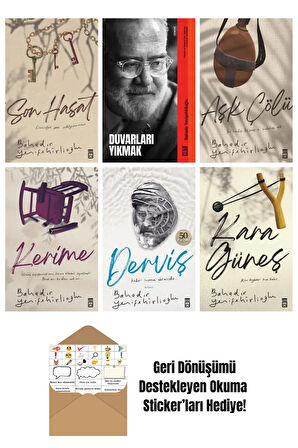 Bahadır Yenişehirlioğlu 6 Kitap Seti + Okuma Sticker'ları