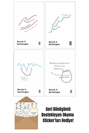 Besim F. Dellaloğlu 4 Kitap Seti + Okuma Sticker'ları