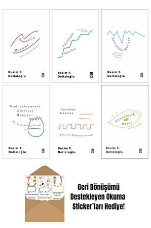 Besim F. Dellaloğlu 6 Kitap Seti + Okuma Sticker'ları