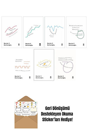 Besim F. Dellaloğlu 7 Kitap Seti + Okuma Sticker'ları