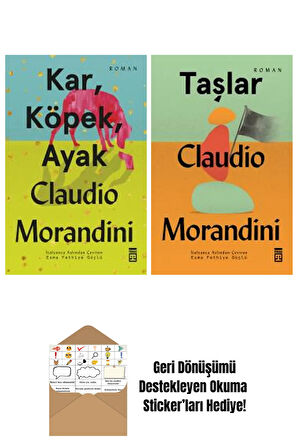 Claudio Morandini 2 Kitap Seti + Okuma Sticker'ları