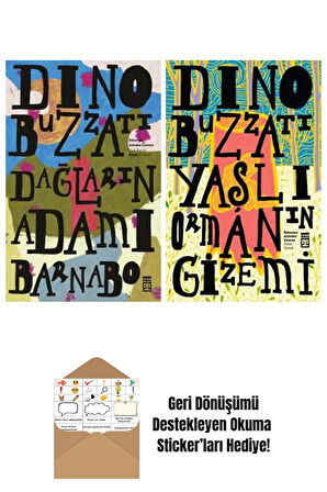 Dino Buzzati 2 Kitap Seti + Okuma Sticker'ları