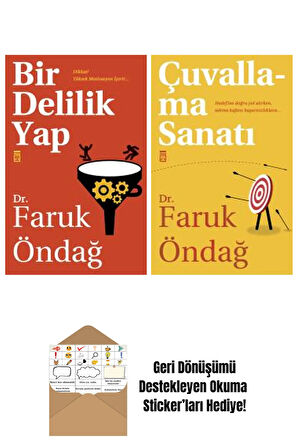 Faruk Öndağ 2 Kitap Seti + Okuma Sticker'ları