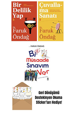 Faruk Öndağ 3 Kitap Seti + Okuma Sticker'ları