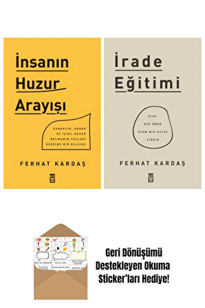 Ferhat Kardaş 2 Kitap Seti + Okuma Sticker'ları