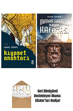 Hakan Sökmen 2 Kitap Seti + Okuma Sticker'ları