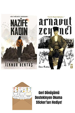 İlknur Bektaş 2 Kitap Seti + Okuma Sticker'ları