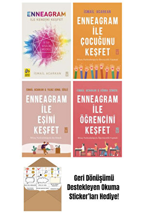 İsmail Acarkan 4 Kitap Seti + Okuma Sticker'ları