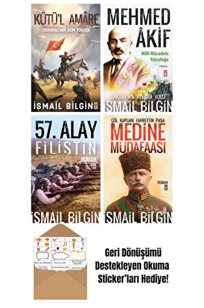 İsmail Bilgin 4 Kitap Seti + Okuma Sticker'ları
