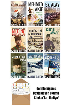 İsmail Bilgin 9 Kitap Seti + Okuma Sticker'ları