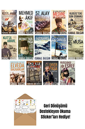 İsmail Bilgin 14 Kitap Seti + Okuma Sticker'ları