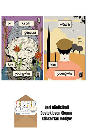 Kim Young-ha 2 Kitap Seti + Okuma Sticker'ları