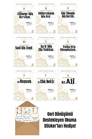 Mehmet Yıldız 9 Kitap Seti + Okuma Sticker'ları