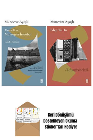 Münevver Ayaşlı 2 Kitap Seti + Okuma Sticker'ları