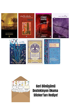 Nazan Bekiroğlu 7 Kitap Seti + Okuma Sticker'ları