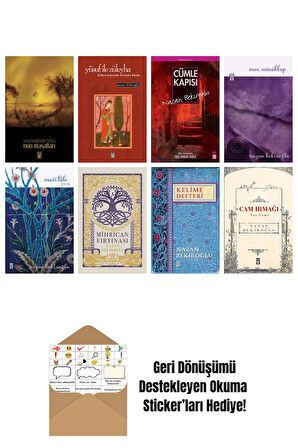 Nazan Bekiroğlu 8 Kitap Seti + Okuma Sticker'ları