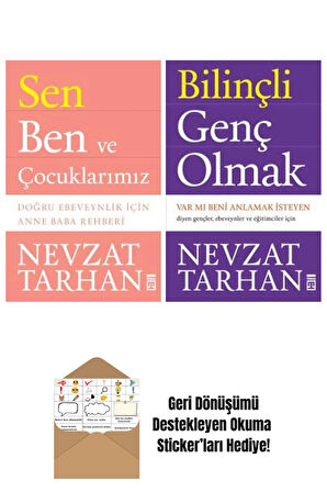 Nevzat Tarhan 2 Kitap Seti + Okuma Sticker'ları