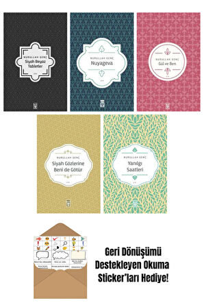 Nurullah Genç 5 Kitap Seti + Okuma Sticker'ları