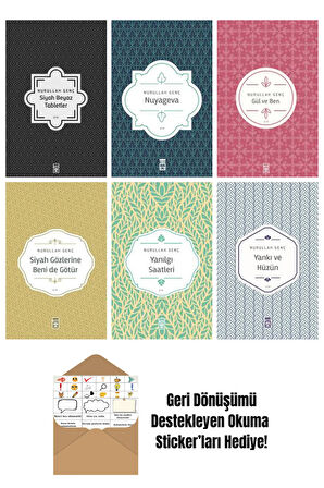 Nurullah Genç 6 Kitap Seti + Okuma Sticker'ları