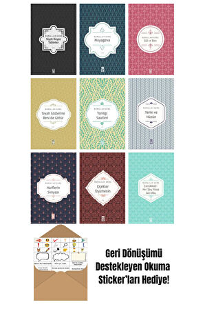 Nurullah Genç 9 Kitap Seti + Okuma Sticker'ları