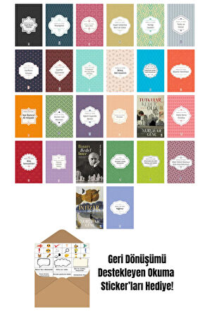 Nurullah Genç 26 Kitap Seti + Okuma Sticker'ları