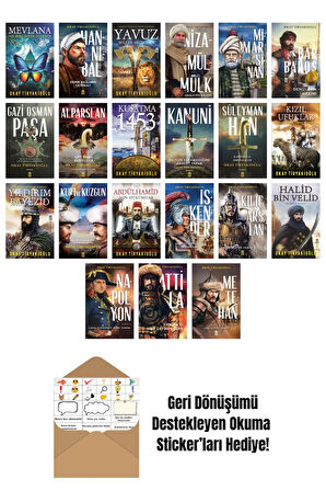 Okay Tiryakioğlu 21 Kitap Seti + Okuma Sticker'ları