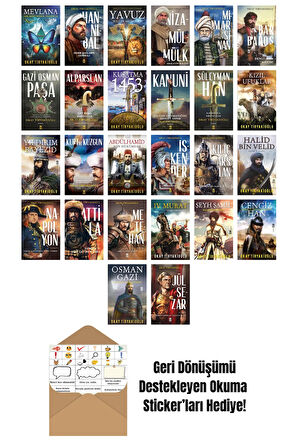 Okay Tiryakioğlu 26 Kitap Seti + Okuma Sticker'ları