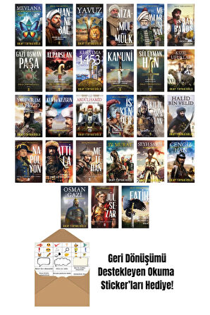 Okay Tiryakioğlu 27 Kitap Seti + Okuma Sticker'ları