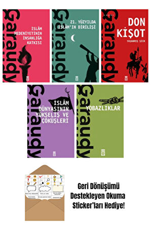 Roger Garaudy 5 Kitap Seti + Okuma Sticker'ları