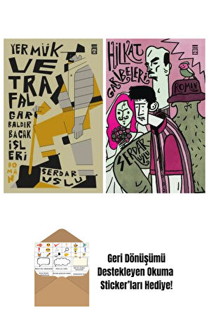 Serdar Uslu 2 Kitap Seti + Okuma Sticker'ları