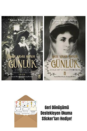 Şair Nigâr Hanım 2 Kitap Seti + Okuma Sticker'ları
