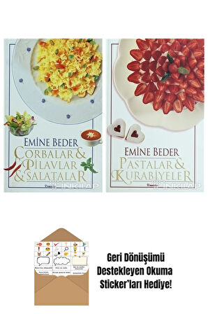 Emine Beder 2 Kitap Seti + Okuma Sticker'ları