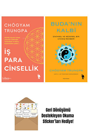 Chögyam Trungpa 2 Kitap Seti + Okuma Sticker'ları