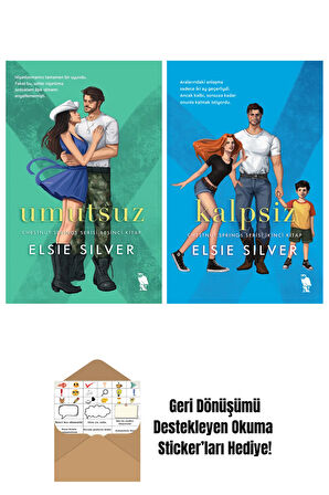Elsie Silver 2 Kitap Seti + Okuma Sticker'ları