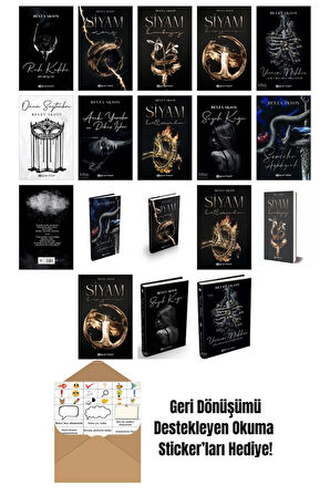 Beyza Aksoy 18 Kitap Seti + Okuma Sticker'ları