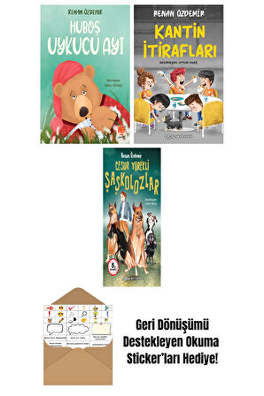 Renan Özdemir 3 Kitap Seti + Okuma Sticker'ları