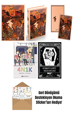 Büşra Yılmaz 5 Kitap Seti + Okuma Sticker'ları
