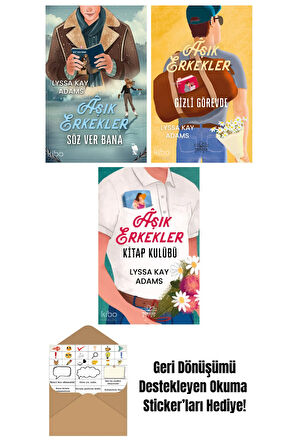 Lyssa Kay Adams 3 Kitap Seti + Okuma Sticker'ları