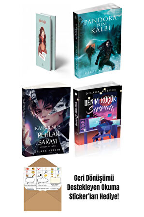 Dilara Keskin 4 Kitap Seti + Okuma Sticker'ları