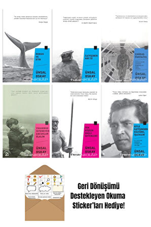 Ünsal Oskay 6 Kitap Seti + Okuma Sticker'ları