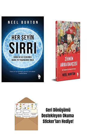 Neel Burton 2 Kitap Seti + Okuma Sticker'ları