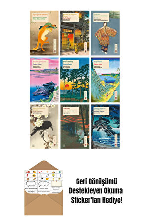 İthaki Japon Klasikleri 34 Kitap Takım + Okuma Sticker'ları