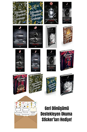 Sümeyye Demirkan 16 Kitap Seti + Okuma Sticker'ları