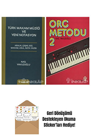Nail Yavuzoğlu 2 Kitap Seti + Okuma Sticker'ları