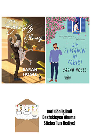 Sarah Hogle 2 Kitap Seti + Okuma Sticker'ları