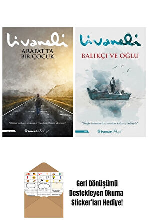 Zülfü Livaneli 2 Kitap Seti + Okuma Sticker'ları