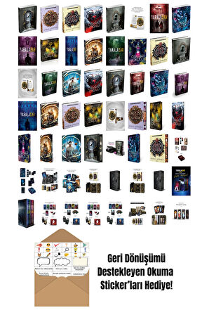 Maral Atmaca 56 Kitap Seti + Okuma Sticker'ları
