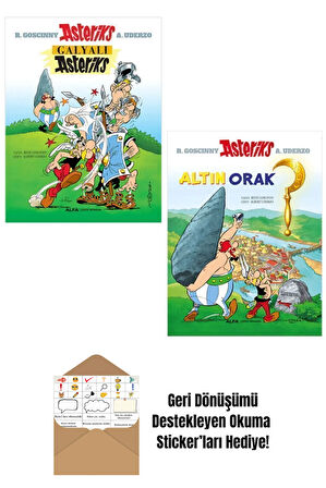 Asteris 1. ve 2. Ciltler Çizgi Roman Seti + Okuma Sticker'ları
